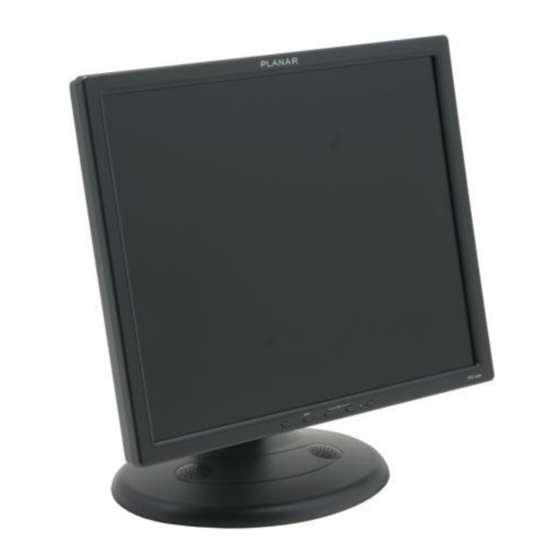 Planar PX1910M User Manual