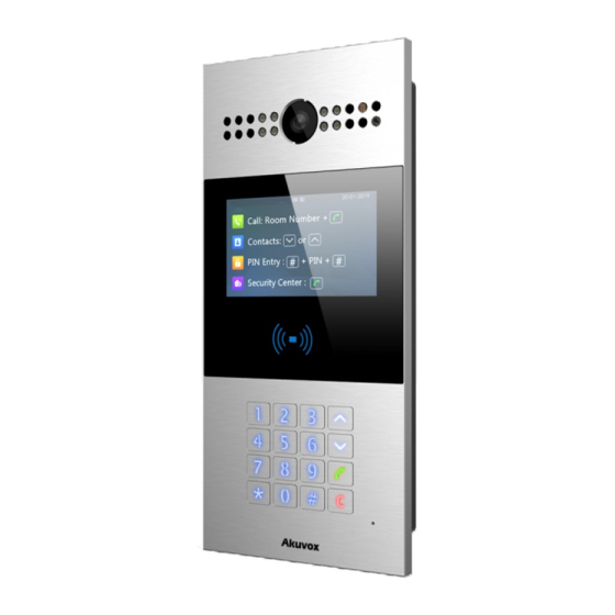 Akuvox R28A Quick Manual