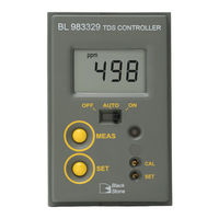 Hanna Instruments TDS Series Instruction Manual