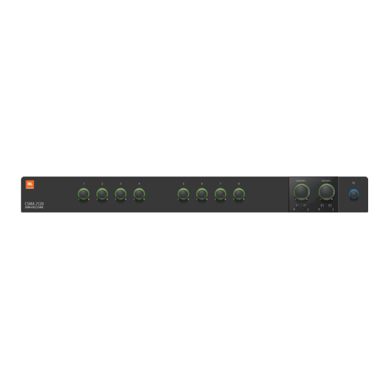 Harman JBL CSMA 180 Operation Manual