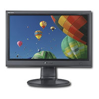 Gateway FPD1775W - 17 Inch Widescreen LCD Monitor User Manual