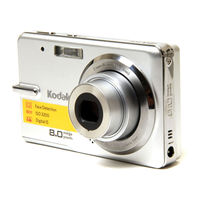 Kodak 8 MP - 8MP 3x Optical/5x Digital Zoom HD Camera User Manual