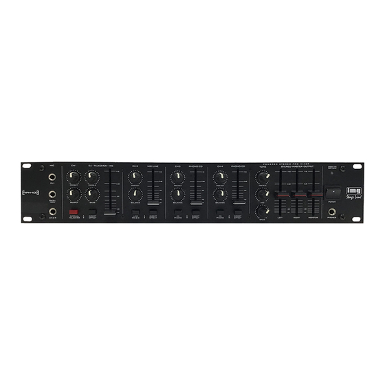 IMG STAGE LINE MPM-400 Instruction Manual