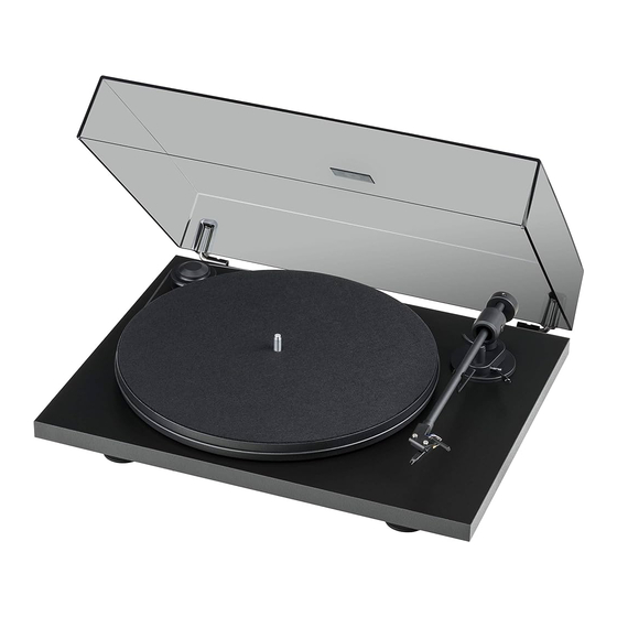 Pro-Ject Audio Systems Primary Instruction Manual