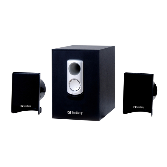Sandberg SoundExperience 2.1 Manual