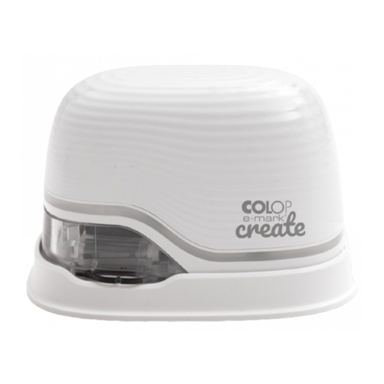 Colop e-mark create Quick Setup Manual