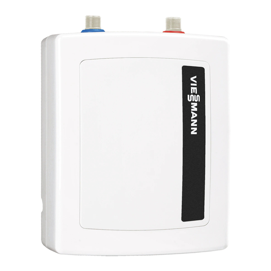 Viessmann VITOTHERM EI5 Installation And Service Instructions Manual
