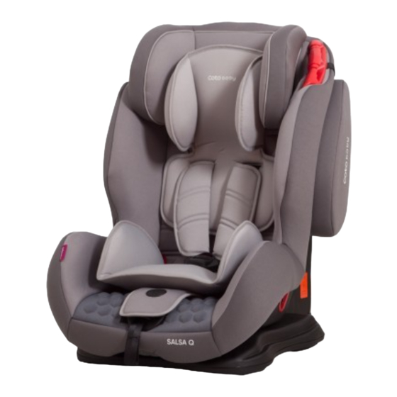 Coto baby Salsa Q Manuals