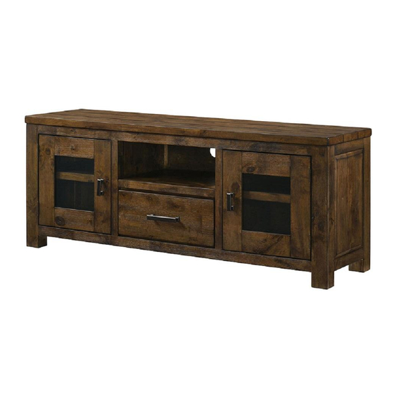 Furniture of America CM5910-TV Assembly Instructions