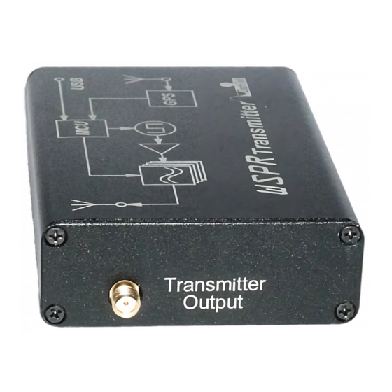 ZachTek WSPR Quick Start Manual