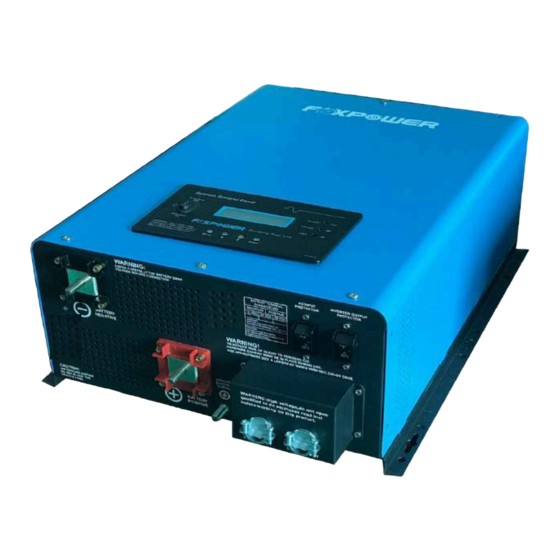 FOXPOWER Ultra UL1741 User Manual