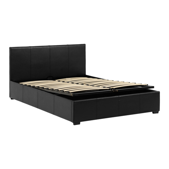 Seconique BLACK PU WAVERLEY Assembly Instructions Manual