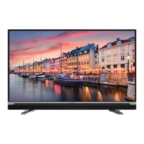 Grundig 43 VLE 6625 BP Television Manuals