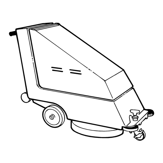 Tennant Castex BR-2000 Operator And Parts Manual