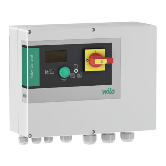 Wilo Control EC-WP Series Installation And Operating Instructions Manual