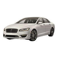 Lincoln MKZ 2018 Quick Reference Manual