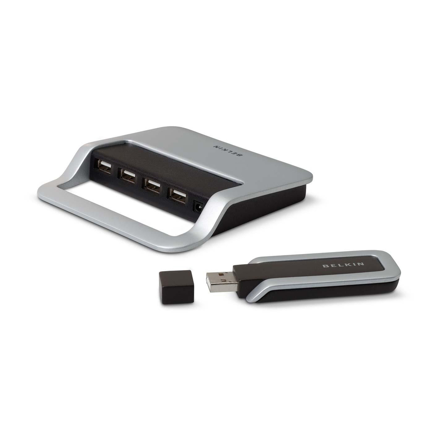 Belkin F5U301 - CableFree USB Hub Manuals