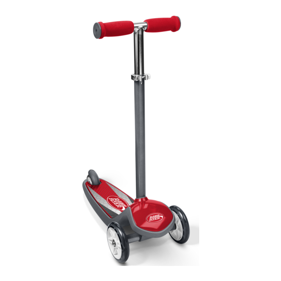 Radio Flyer Color FX EZ Glider Manual