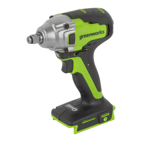 GreenWorks GD24IW400 Operator's Manual