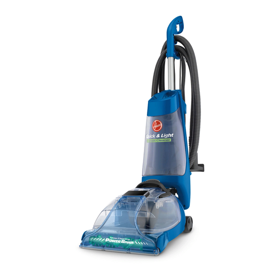 Hoover SteamVac FH50035 Owner's Manual