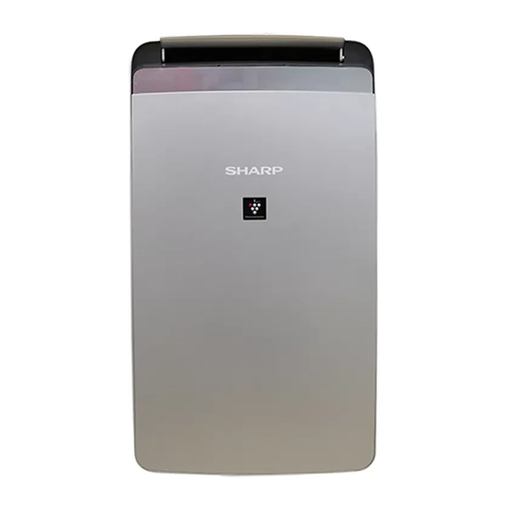 Sharp Plasmacluster DW-J27FV Manuals