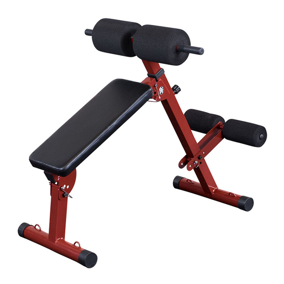 Best Fitness BFHYP10R Owner's Manual