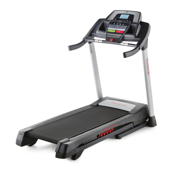 Reebok 710 Treadmill Manuals