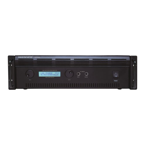 DIGISYNTHETIC DSP3200 User Manual