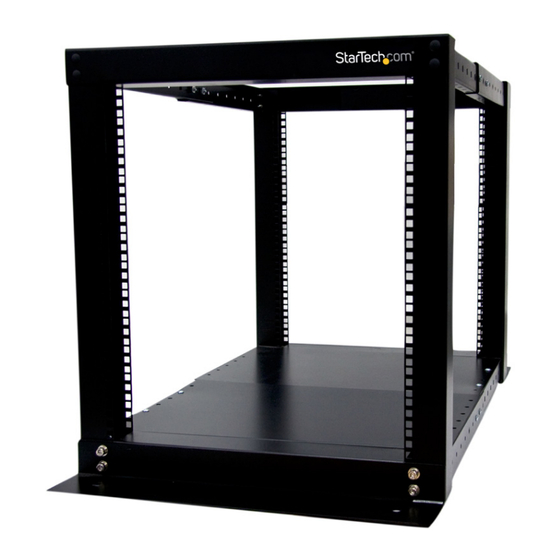 User Manuals: StarTech.com 4POSTRACK12 Equipment Rack
