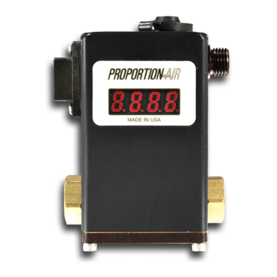 Proportion-Air QB1T Installation & Maintenance Instructions