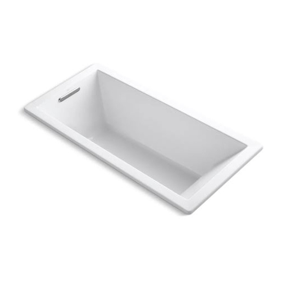 Kohler K-1821 Roughing-In Manual