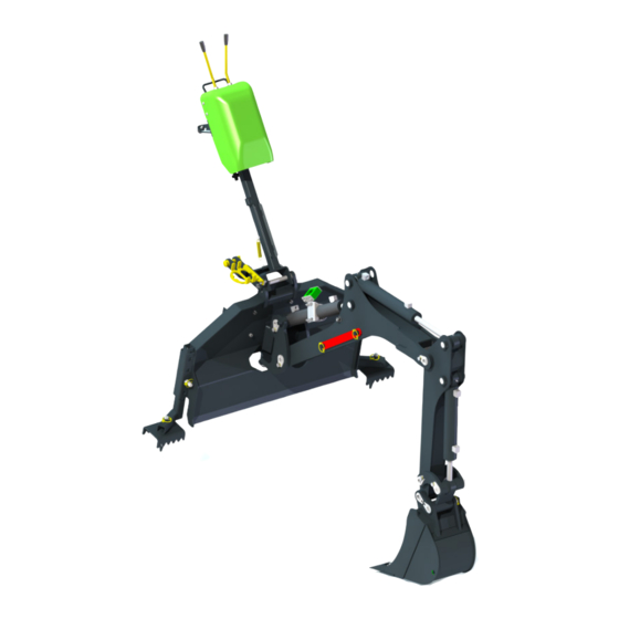 AVANT Backhoe 210 Operator's Manual For Attachment