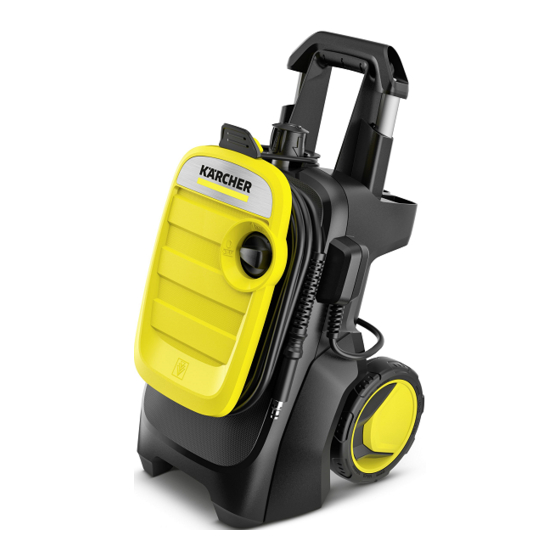 Kärcher K 7 Compact Manual