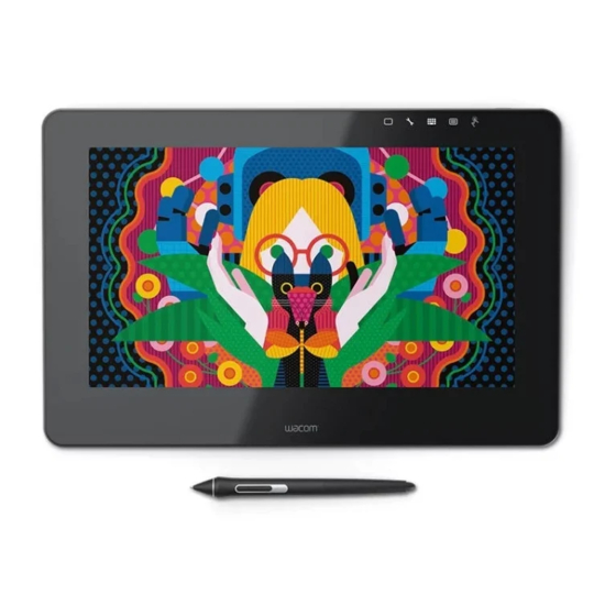 Wacom DTH-1320 Manuals