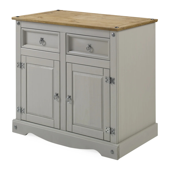 User Manuals: furnituredash COG915 Buffet Sideboard