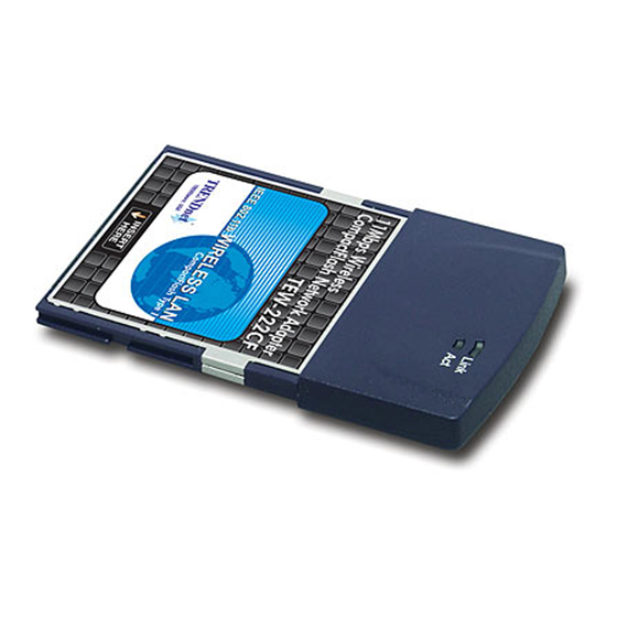 TRENDnet TEW-222CF User Manual