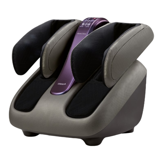 OSIM uSqueez 2 Smart Operation Manual