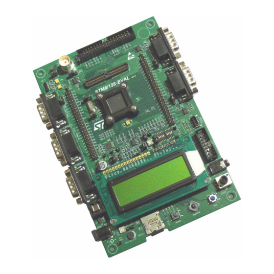 ST STM8/128-EVAL User Manual