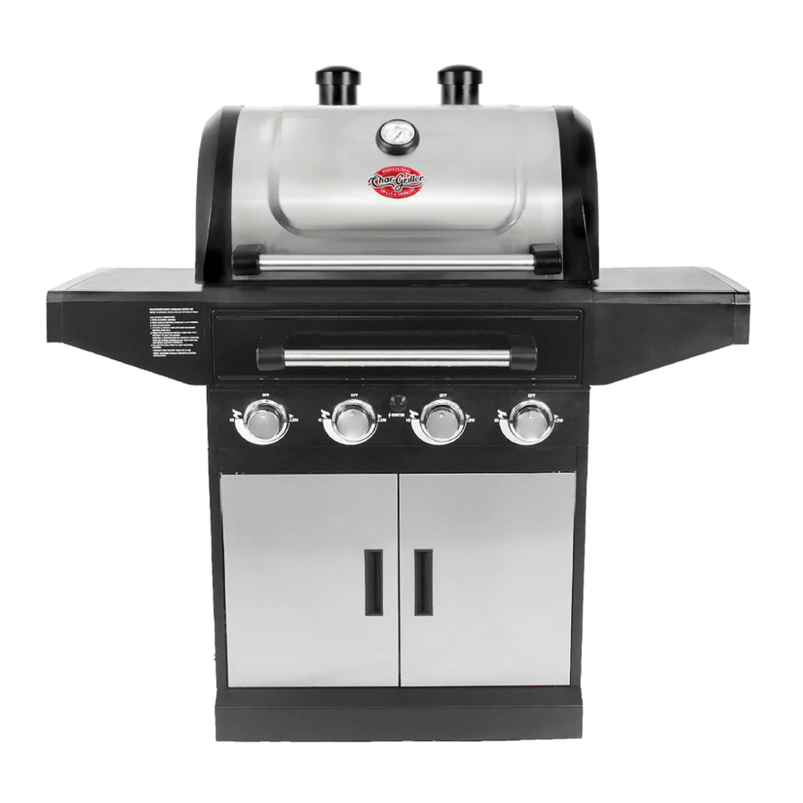 Char-Griller Fire Pro 7400 - Pellet Grill Manual