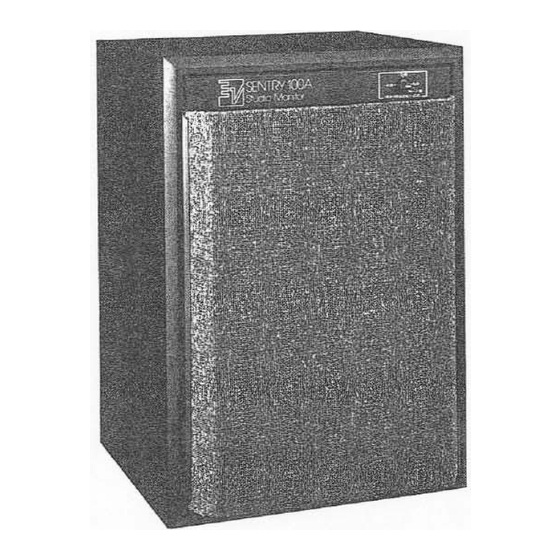 Electro-Voice Sentry 100A Service Data