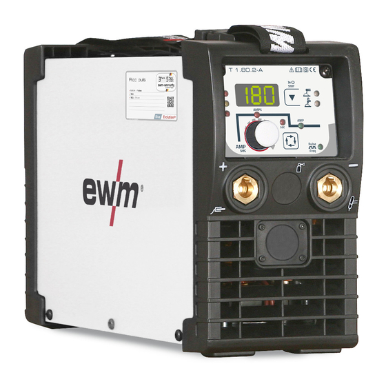 EWM Pico 180 Operating Instructions Manual