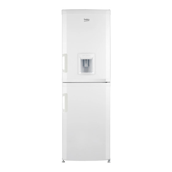 BEKO CXFD825 W ripiano in vetro anteriore Trim - 455 mm