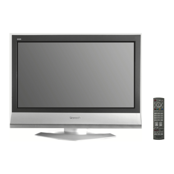 Panasonic TX-32LX62F Operating Instructions Manual