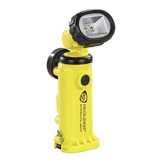 StreamLight Knucklehead Operating Instructions Manual