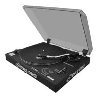 Pyle Pro PLTTB3U Owner's Manual