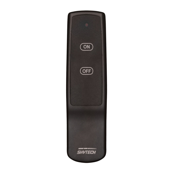 Skytech 1420-A Installation And Operation Instruction Manual