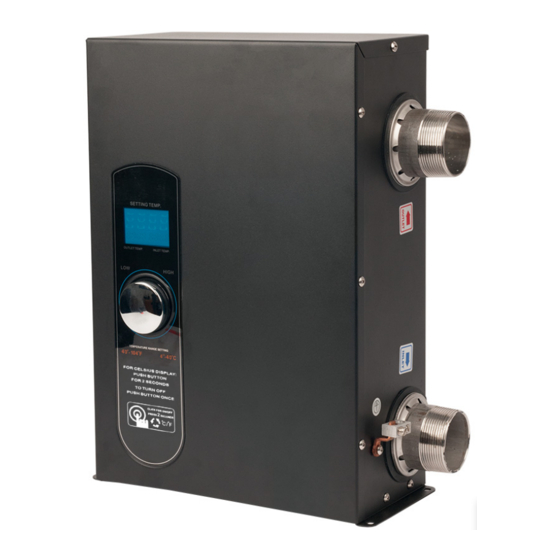 Raypak E3T ELS 0005 Installation And Operation Manual