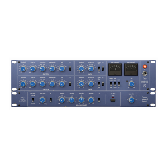 Arturia COMP DIODE-609 User Manual