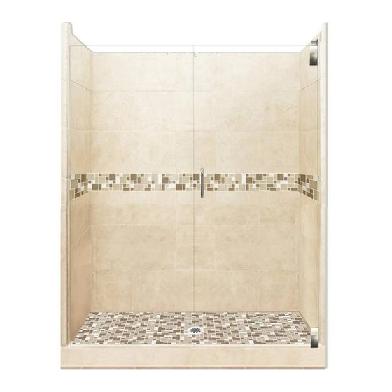 American Bath Factory Sistine Stone Single Alcove-Hsf Installation Manual