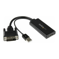 Startech.com DVI2HD Quick Start Manual